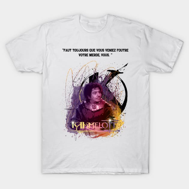 You always have to come and fuck your shit yourself. T-Shirt by Panthox